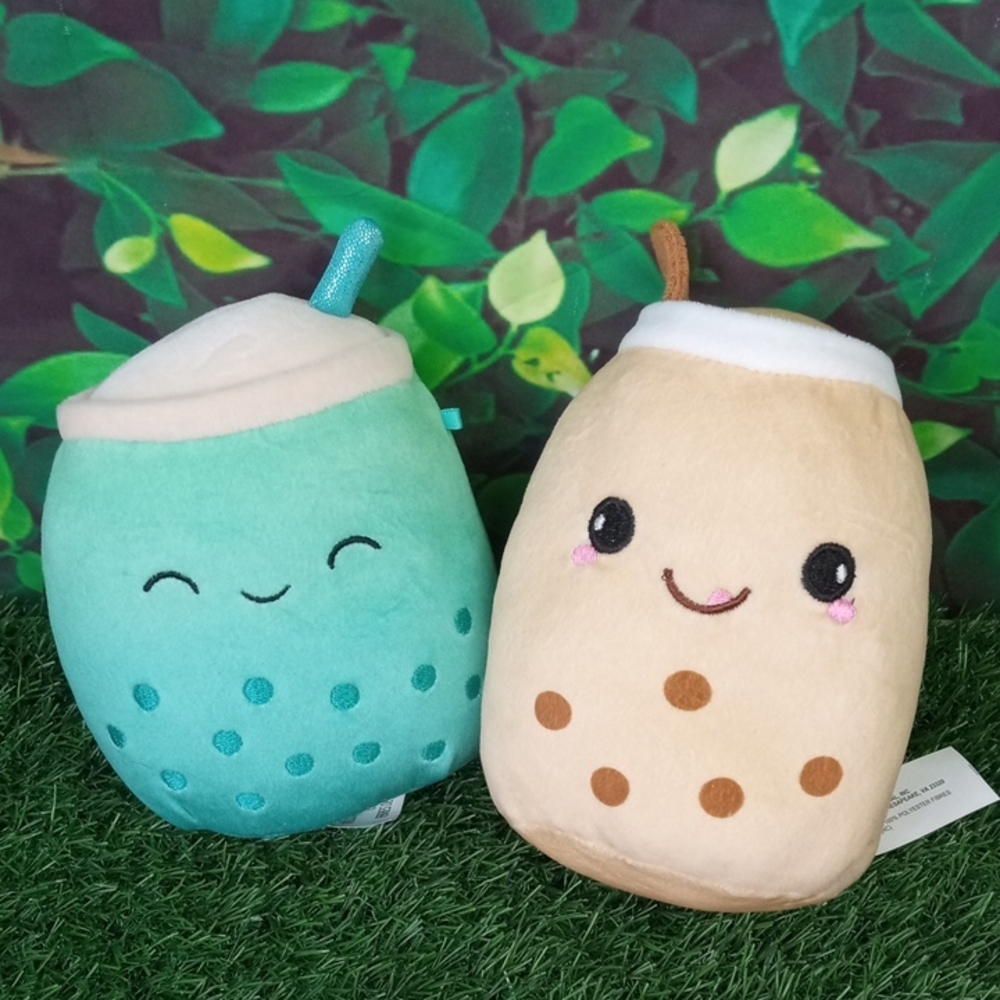 🛝 Cute Bubble Tea Plush Pair